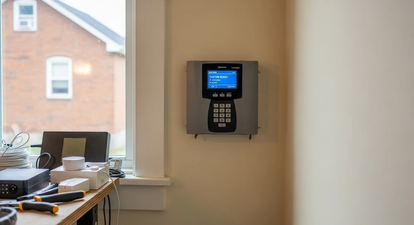 Security system installation and monitoring